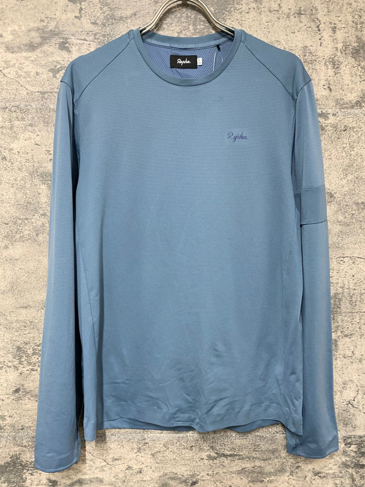 JY824 ラファ Rapha LONG SLEEVE TECHNICAL T-SHIRT 長袖 シャツ ターコイズ S