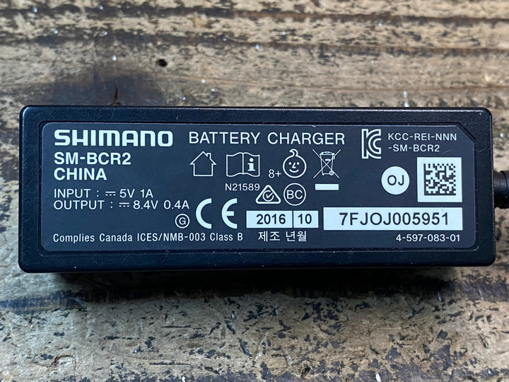 JO134 シマノ SHIMANO SM-BCR2 バッテリーチャージャー