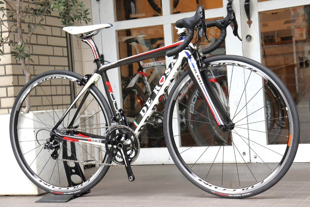 デローザ DE ROSA R838 2012モデル 43サイズ カンパニョーロ VELOCE 10S カーボン ロードバイク 【横浜店】 ※ブレーキアメリカン