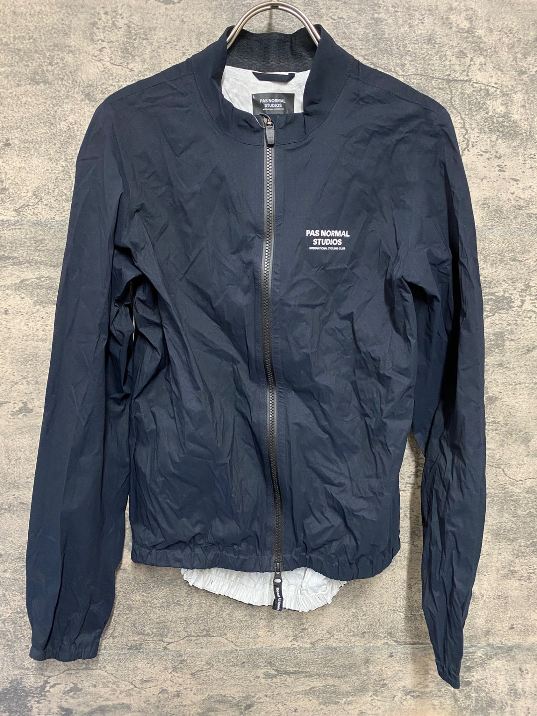 KA568 パスノーマルスタジオ PAS NORMAL STUDIOS RAIN JACKET 長袖 レインジャケット 黒 L
