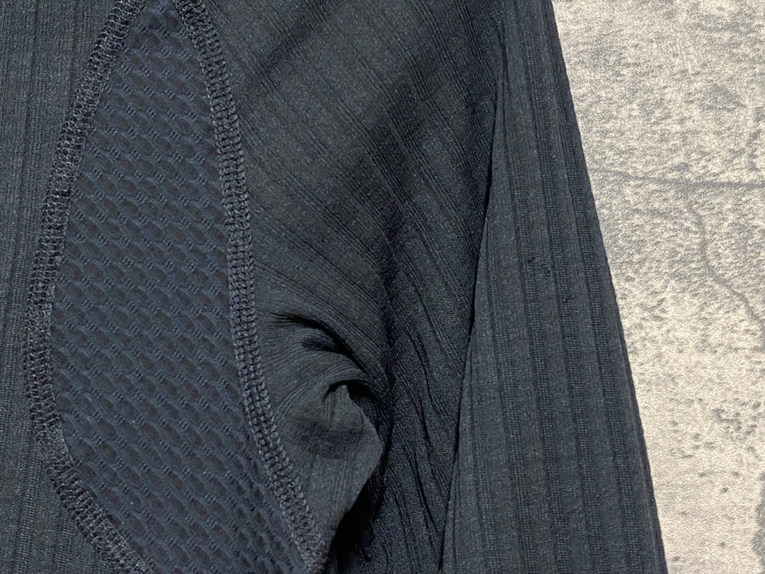 JU180 クラフト CRAFT 長袖 ベースレイヤー 黒 S