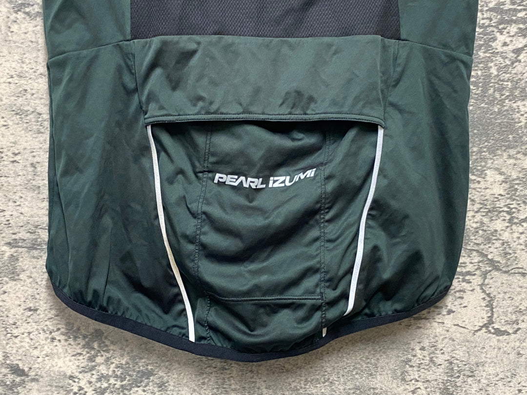 KC185 パールイズミ PEARL iZUMi サイクルベスト ジレ カーキ S