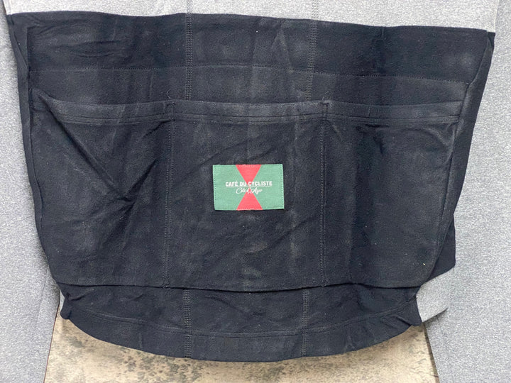 JY650 カフェドシクリステ CAFE DU CYCLISTE ANGELE 長袖 スウェットシャツ サイクルジャージ グレー 黒 L