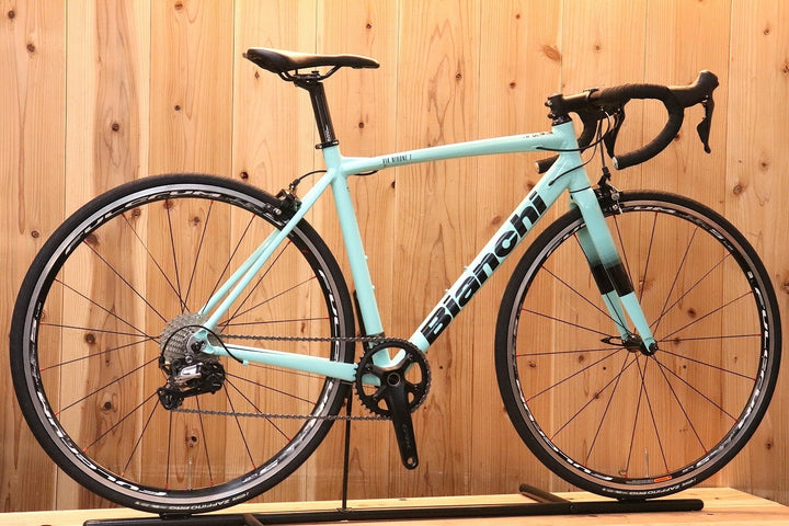 【フロントシングル仕様】 ビアンキ BIANCHI ヴィアニローネ VIA NIRONE 7 2021年モデル 53サイズ シマノ 105 R7000 MIX 11S アルミ ロードバイク 【芦屋店】