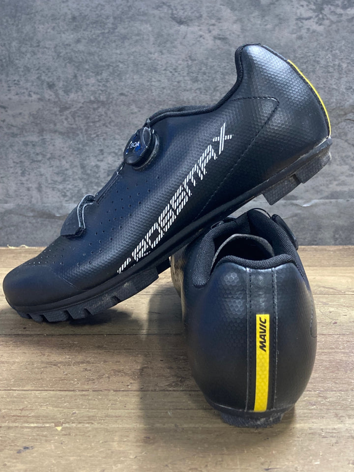 KL014 マヴィック MAVIC CROSSMAX BOA ビンディングシューズ 2穴 黒 EU44