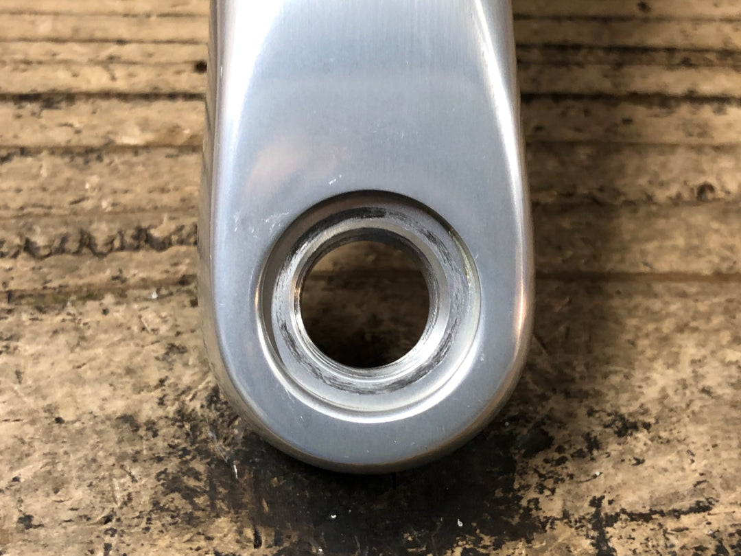 JY543 スギノ SUGINO OX IDS24 クランクセット シルバー 44/30T 172.5mm