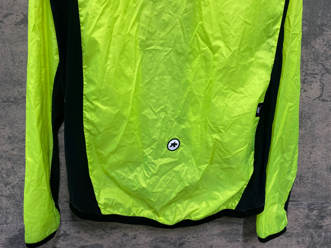 JT118 アソス assos MILLE GT WIND JACKET C2 長袖 ウィンドブレーカー S ※ファスナー破損