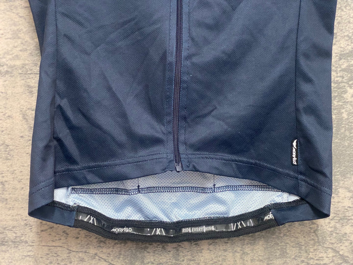 JN225 モルベロ MORVELO 半袖 サイクルジャージ 紺 緑 S
