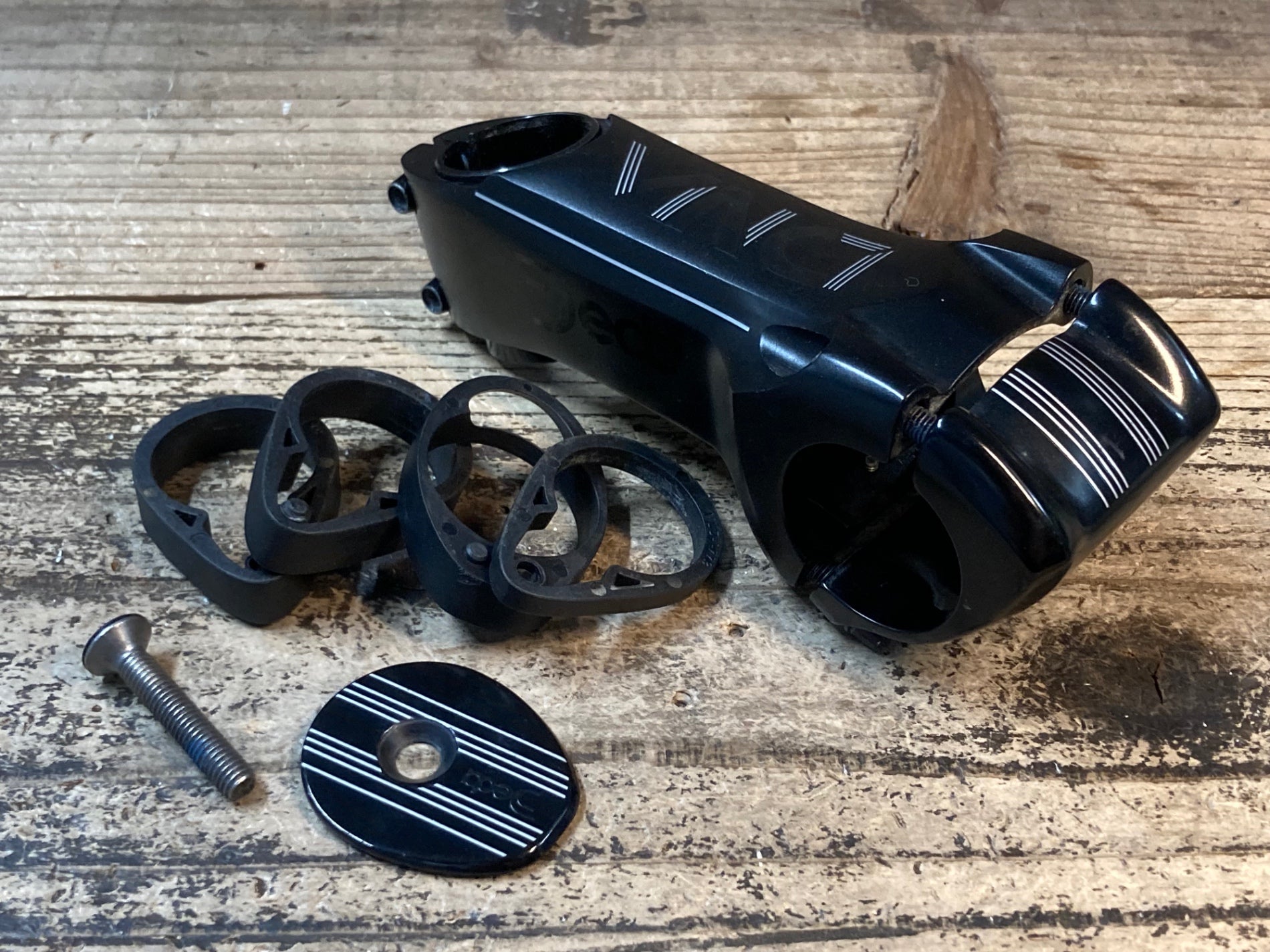 デダ Deda ヴィンチ VINCI アルミ ステム 黒 100mm Φ31.7 OS 73° フル