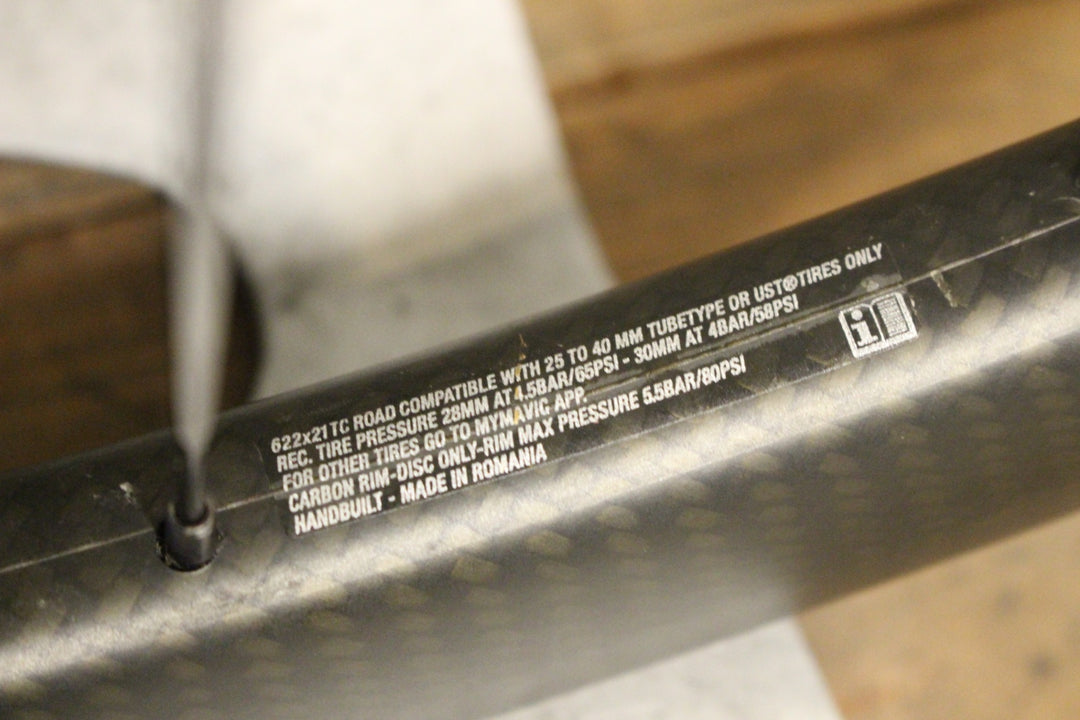マヴィック MAVIC コスミック COSMIC SL32 DISC カーボン チューブレスレディ ホイールセット シマノ 12/11S 21C 【福岡店】