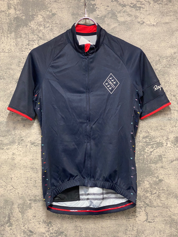 JZ537 ラファ Rapha TEMPEST JERSEY 半袖 サイクルジャージ 黒 S