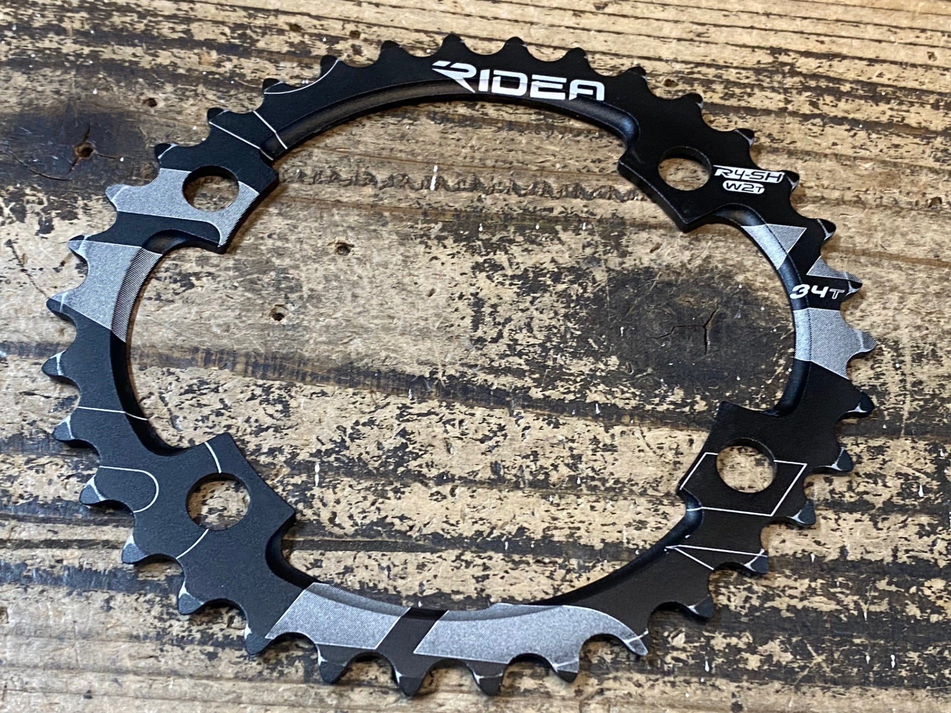 JK579 リデア RIDEA 楕円 チェーンリング セット 50/34 4H BCD110