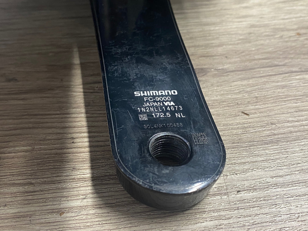 KC538 シマノ SHIMANO デュラエース DURA-ACE FC-9000 クランクセット 172.5mm 52/36T