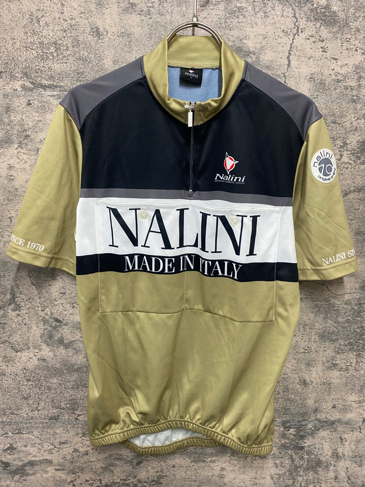 KD355 ナリーニ NALINI 半袖 サイクルジャージ ベージュ  M