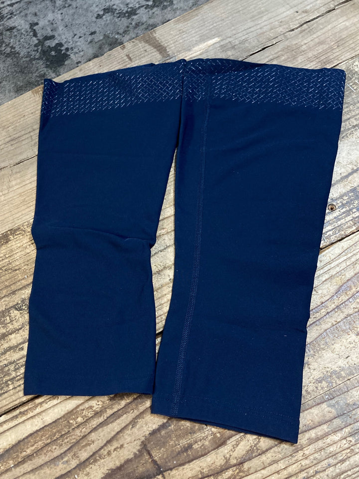 KA587 パスノーマルスタジオ PAS NORMAL STUDIOS CONTROL KNEE WARMER ニーウォマー ネイビー L 裏起毛