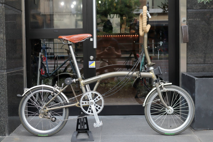 ブロンプトン BROMPTON P6L 2014モデル RAWカラー 外装2S×内装3S 折り畳み 16インチ 小径車 ミニベロ 【東京南麻布店】