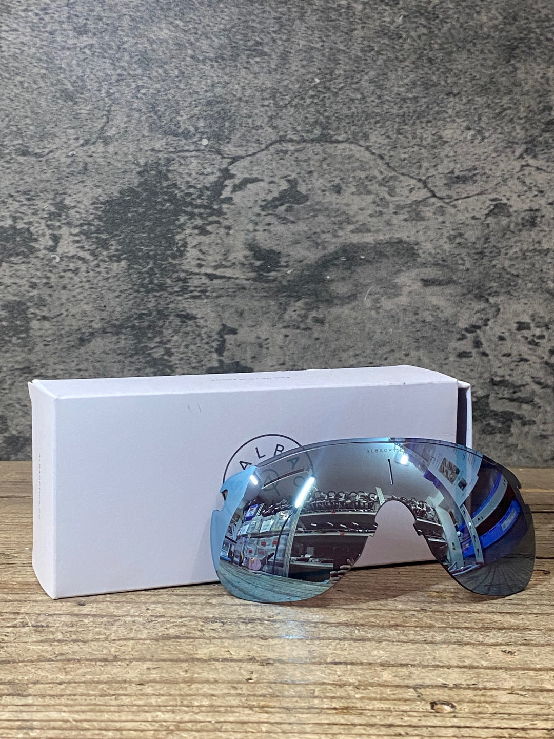 JT675 アルバオプティクス ALBA OPTICS VZUM F-LENS スペアレンズ ブルー