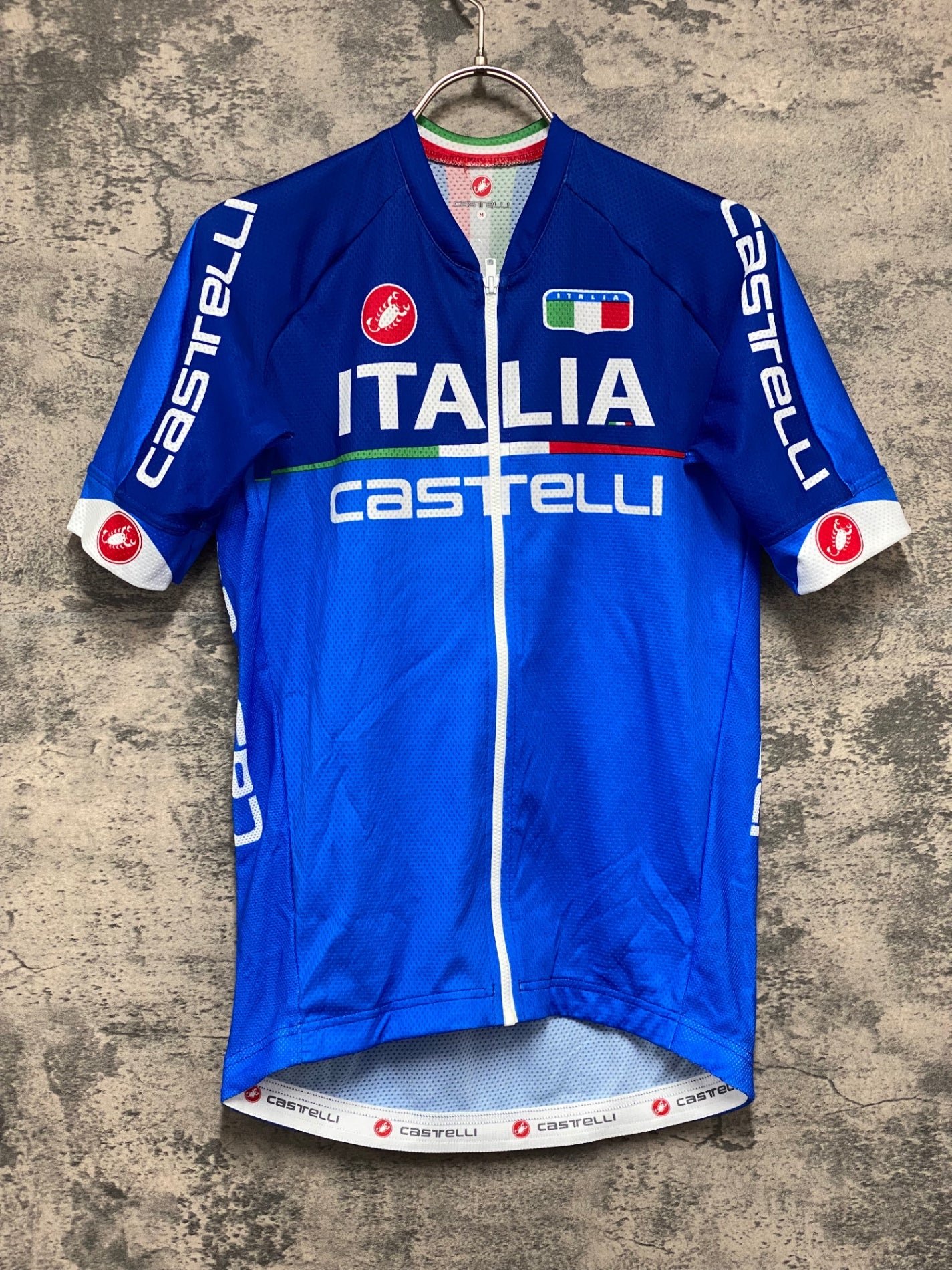 KJ761 カステリ CASTELLI 半袖 サイクルジャージ 青 M – BICI AMORE