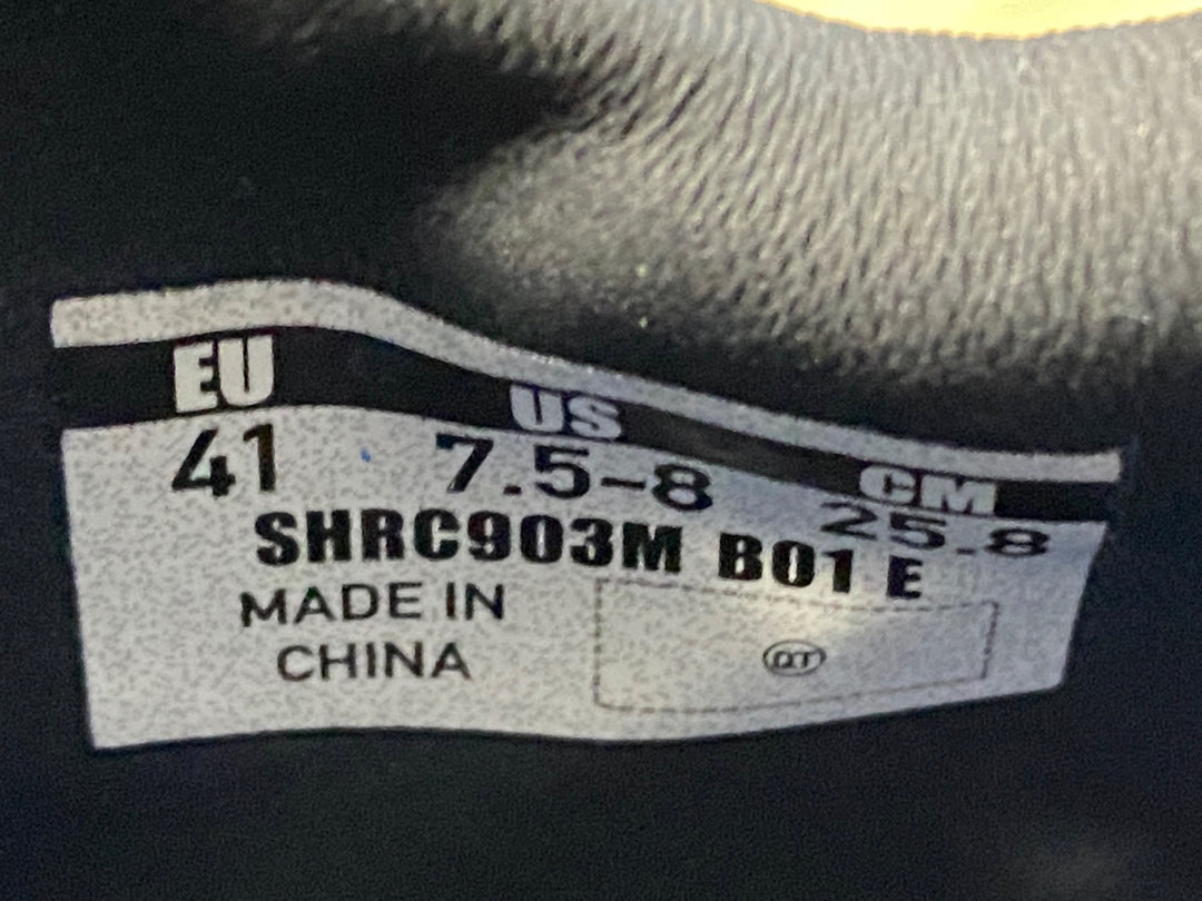 KD185 シマノ SHIMANO エスファイア S-PHYRE SH-RC903M B01E ビンディングシューズ EU41 WIDE 3穴 青