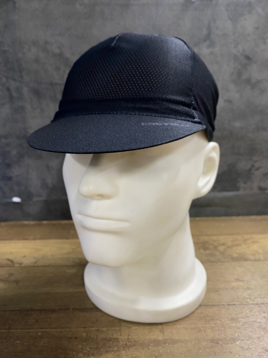 KE161 カステリ CASTELLI サイクルキャップ 黒 フリーサイズ