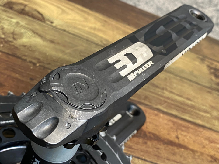 IY473 ローター ROTOR In Power 3D+ パワーメーター クランクセット 170mm 52/36T※電池蓋歪みのためジャンク