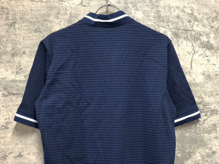 KJ113 カペルミュール KAPELMUUR 半袖 サイクルジャージ 濃紺 L