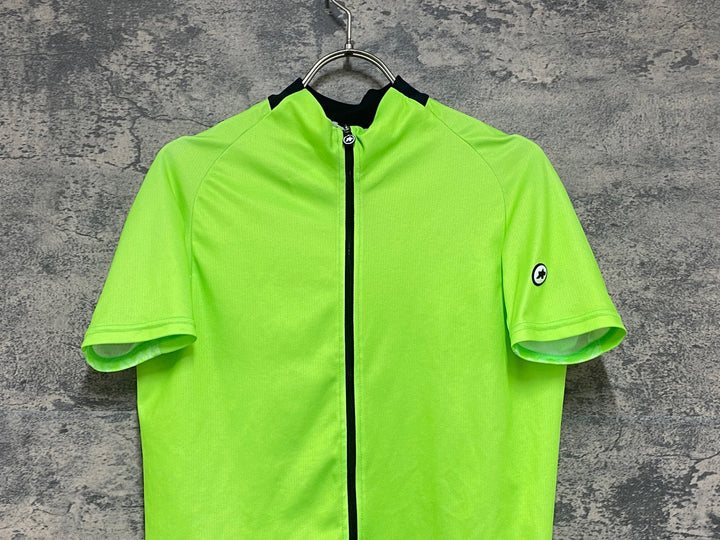 KG040 アソス assos MILLE GT 半袖 サイクルジャージ 緑 M