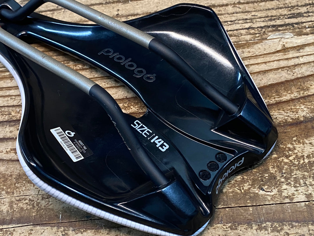 JG160 プロロゴ prologo DIMENSION サドル 白 Tirox 143mm