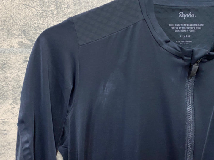 JH254 ラファ Rapha PRO TEAM AERO JERSEY 半袖 サイクルジャージ 黒 XL