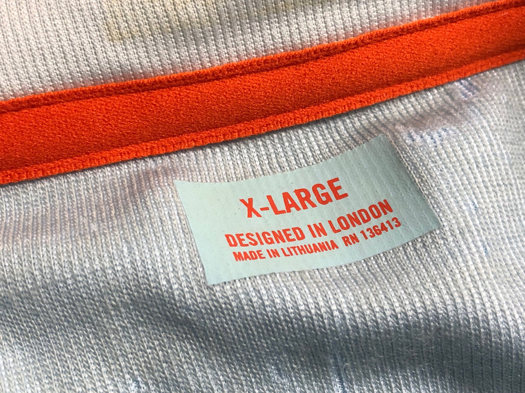 KK985 ラファ RAPHA CLUB JERSEY 半袖 サイクルジャージ XL 水色 ※シミ、黄ばみ有り