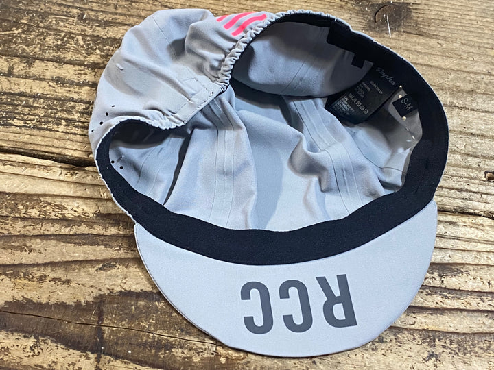 KD015 ラファ Rapha RCC PRO TEAM CAP サイクルキャップ グレー S-M ※スレ