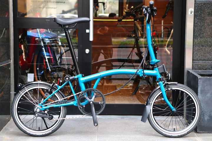 ブロンプトン BROMPTON M6L オーシャンブルー 2024モデル 16インチ 折り畳み 小径車 ミニベロ 【東京南麻布店】