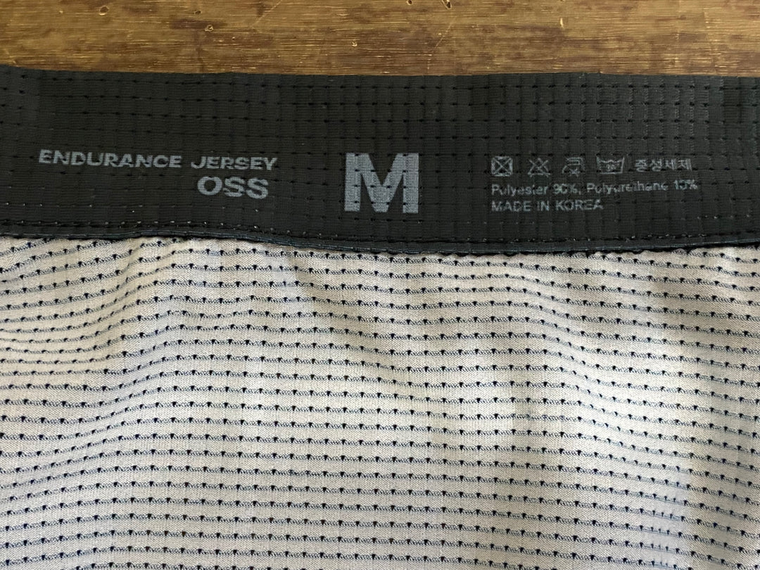 JV313 OSS BIKE WEAR 半袖 サイクルジャージ 黒 M