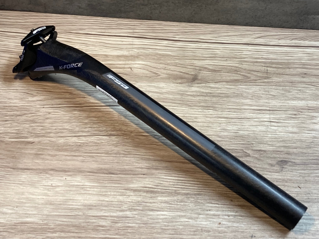 JU658 FSA K-FORCE カーボン シートポスト 黒 350mm Φ27.2 SB25mm