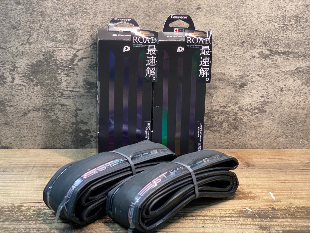 JK148 パナレーサー Panaracer アジリスト AGILEST FAST クリンチャータイヤ 700x25C 2本セット 未使用