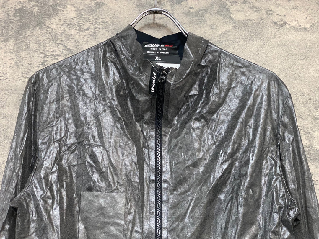 JY644 アソス ASSOS EQUIPE RS Clima Capsule 長袖 ウィンドブレーカー グレー L