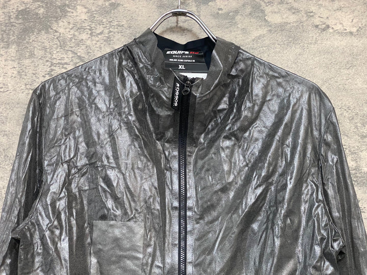 JY644 アソス ASSOS EQUIPE RS Clima Capsule 長袖 ウィンドブレーカー グレー L
