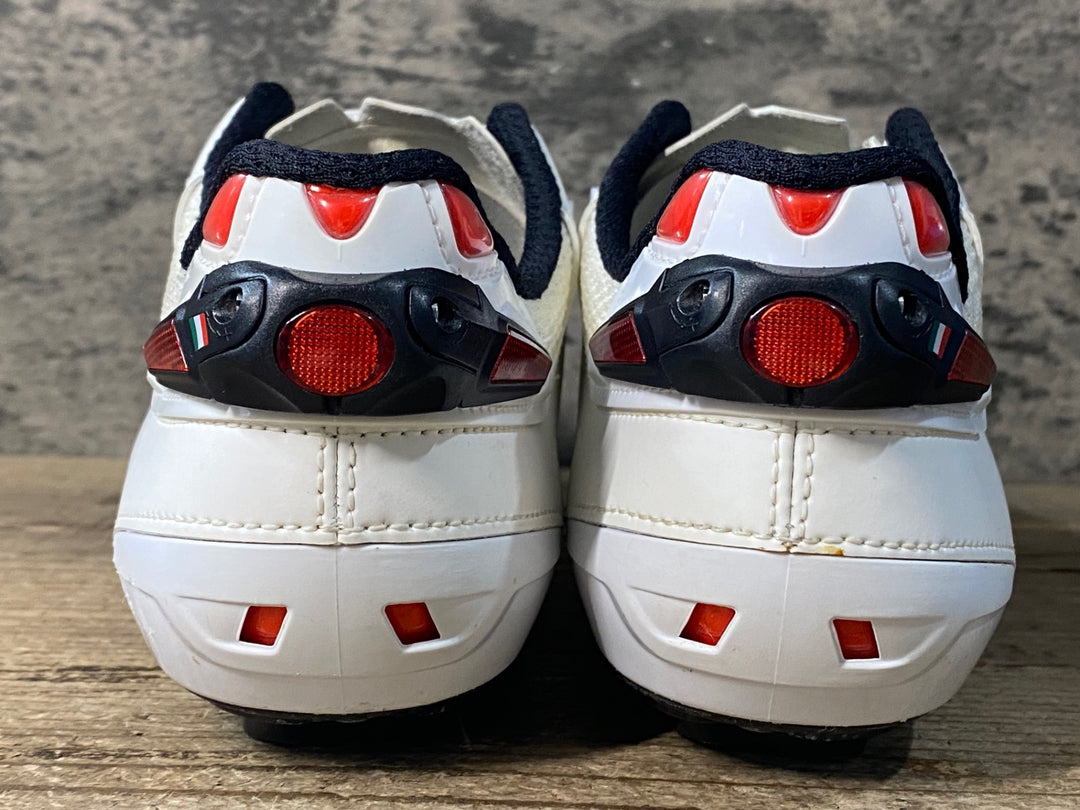 JO620 シディ SIDI SHOT2 ビンディングシューズ 3穴 ダイヤル 白 EU40 1/2