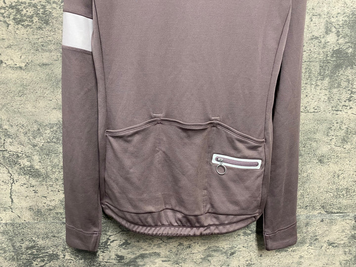 JJ689 ラファ Rapha WOMEN'S CLASSIC LONG SLEEVE JERSEY 長袖 サイクルジャージ 紫 M