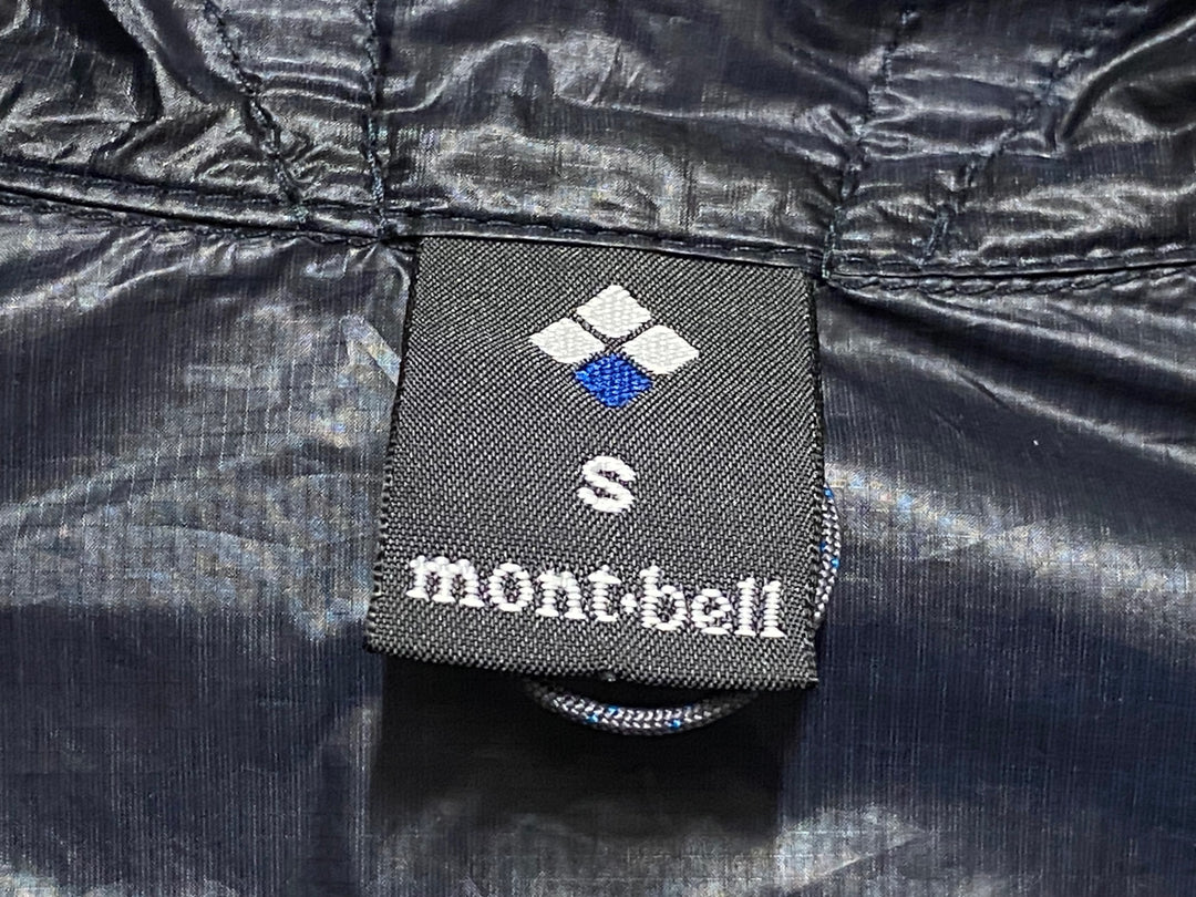 KE224 モンベル mont-bell 長袖 ウインドブレイカー 黒 S