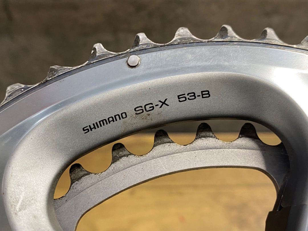 KO660 シマノ SHIMANO アルテグラ ULTEGRA FC-6700 クランクセット 172.5mm 53/39T 10S ※傷、摩耗強のためジャンク