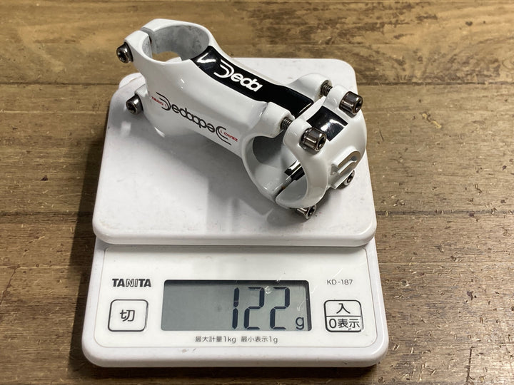 KP071 デダ Deda ZERO 1 アルミステム 白 Φ31.7 OS 70mm
