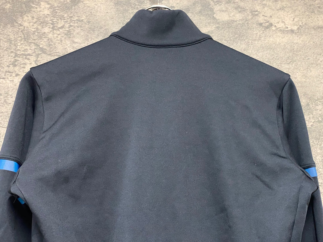 KN399 カステリ CASTELLI 長袖 サイクルジャージ 紺 M 裏起毛