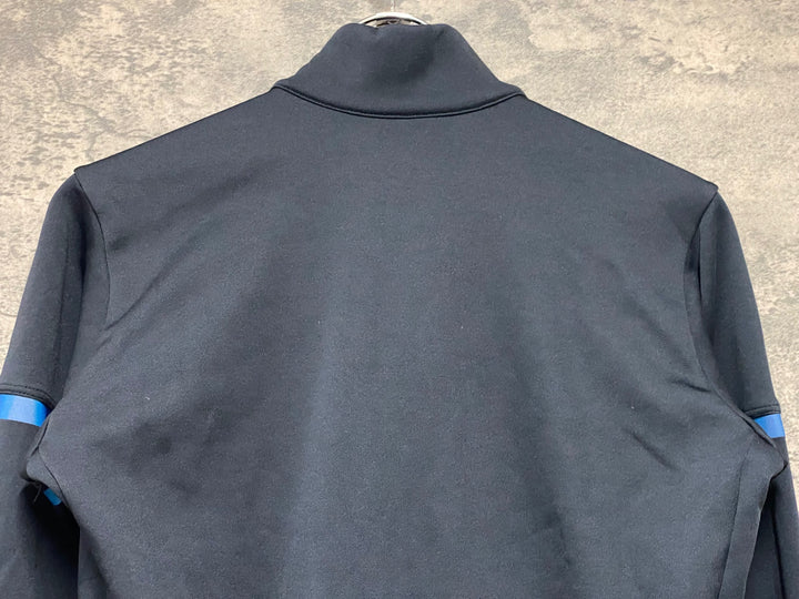 KN399 カステリ CASTELLI 長袖 サイクルジャージ 紺 M 裏起毛