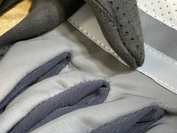 KE009 ラファ Rapha 長指 グローブ グレー S 裏起毛