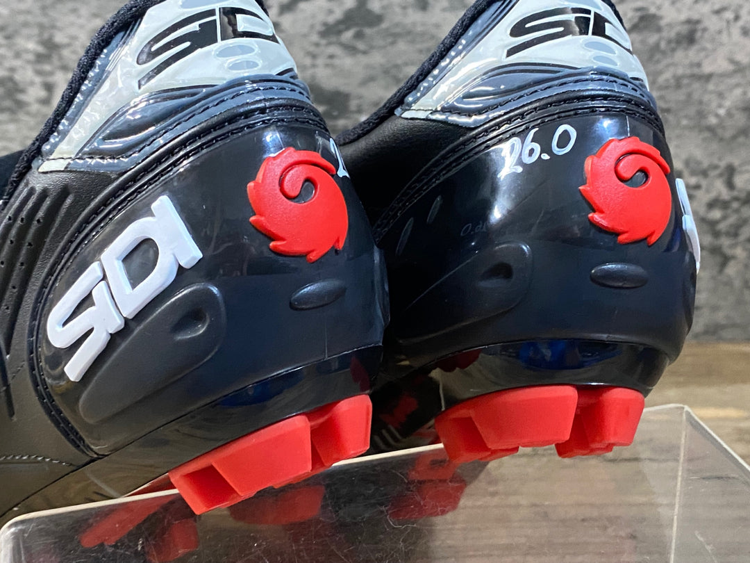 KG391 シディ SIDI TRACE MTB ビンディングシューズ 黒 SPD EU42 ※ペン字あり