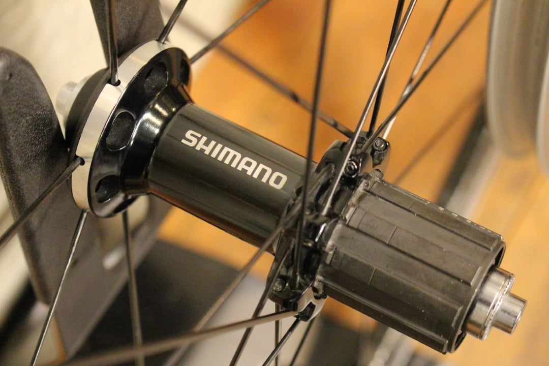 シマノ SHIMANO WH-RS81-C35 アルミ カーボン クリンチャー ホイールセット シマノ12/11S ナローリム 15C 【福岡店】