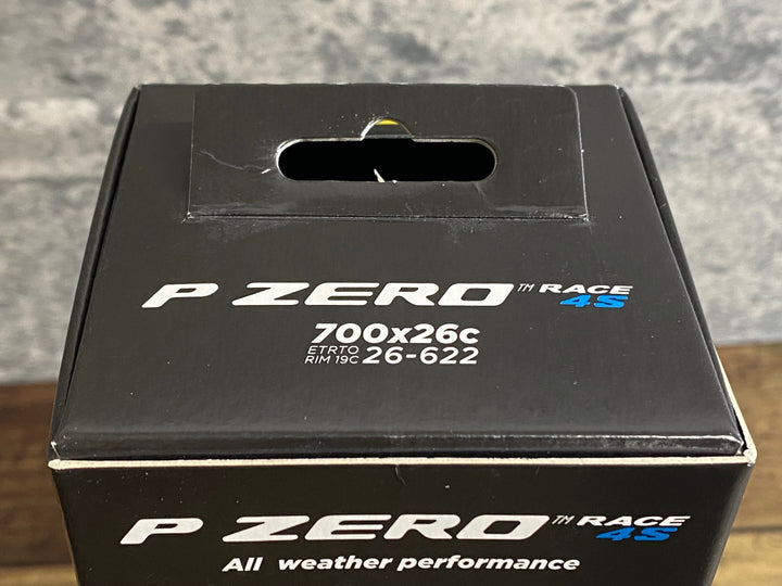 JT732 ピレリ PIRELLI P ZERO RACE 4S タイヤ チューブレスレディ 700×26C 黒 未使用