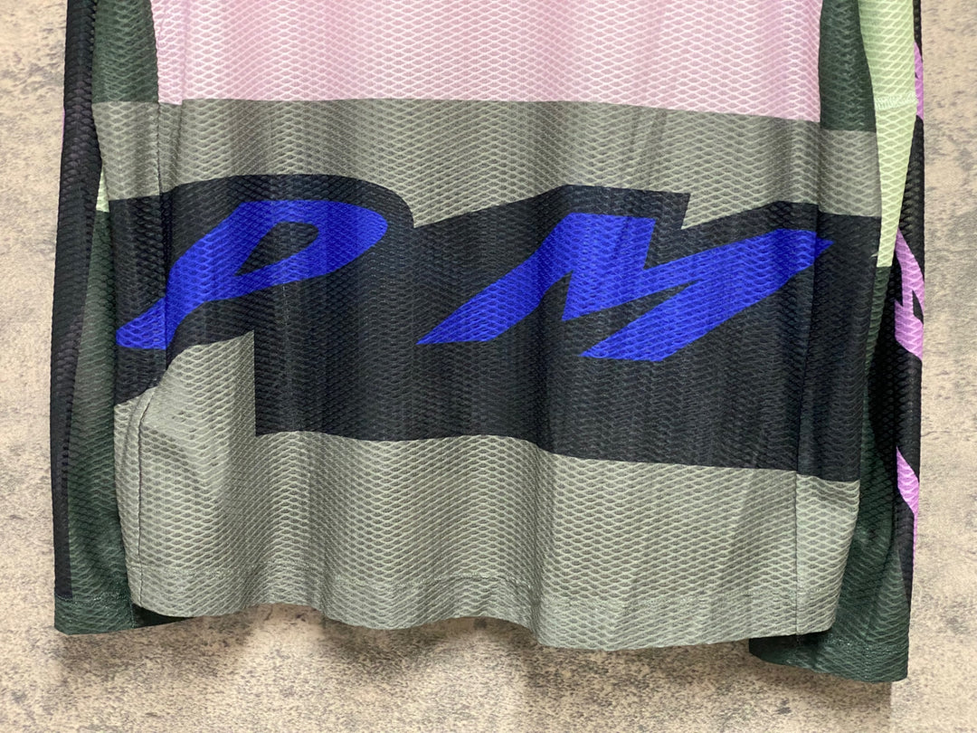 KF623 マープ MAAP Evade X LS Tee メッシュTシャツ 総柄 S