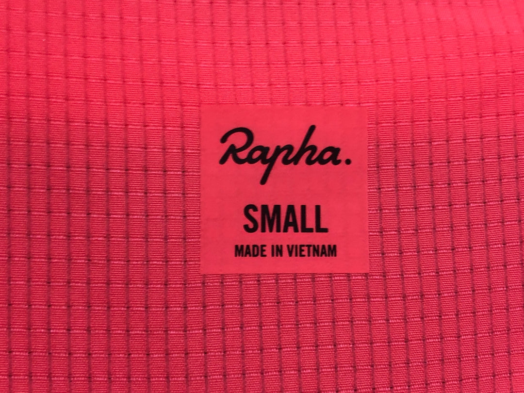 KM123 ラファ Rapha COMMUTER LIGHTWEIGHT JACKET サイクルジャケット ピンク S ※袖小汚れ